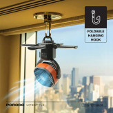 خرید انلاین پنکه شارژی خورشیدی و پاوربانک پرودو مدل SUNCHARGE