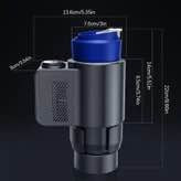 جا لیوانی گرم کن و سرد کن هوشمند خودرو مدل BK-CLR3