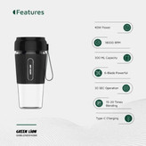 خرید انلاین مخلوطکن و شیکر شارژی گرین لاین Green Lion G-Blend X با تیغه استیل ضد زنگ