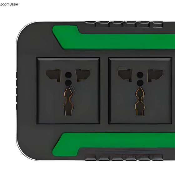 خرید انلاین مبدل برق اینورتر گرین لاین مدل Spark 300 با توان 300 وات و 7 پورت خروجی