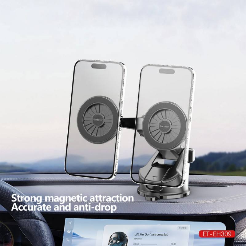 خرید انلاین هولدر دوگانه داشبوردی ارلدام EH309 – پایه مغناطیسی 360 درجه برای دو گوشی