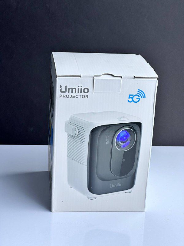 خرید انلاین ویدئو پروژکتور قابل‌حمل Umiio مدل A007 با شدت نور ۴۵۶ لومنچ