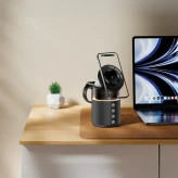 خرید آنلاین شارژر وایرلس گرین لاین ۵ کاره مدل Green Lion 5-in-1 Wireless Charger با اسپیکر بلوتوثی