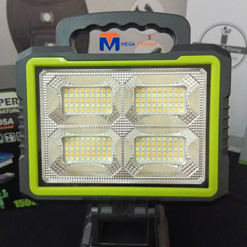 خرید انلاین چراغ اضطراری خورشیدی GD SUPER مدل 2305A