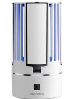 خرید انلاین چراغ حشرهکش قابلحمل دوکاره پرودو Porodo Lifestyle 2-in-1 Portable Insect Killer Lamp مدل PL-IN2K – سفید