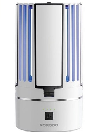 خرید انلاین چراغ حشرهکش قابلحمل دوکاره پرودو Porodo Lifestyle 2-in-1 Portable Insect Killer Lamp مدل PL-IN2K – سفید