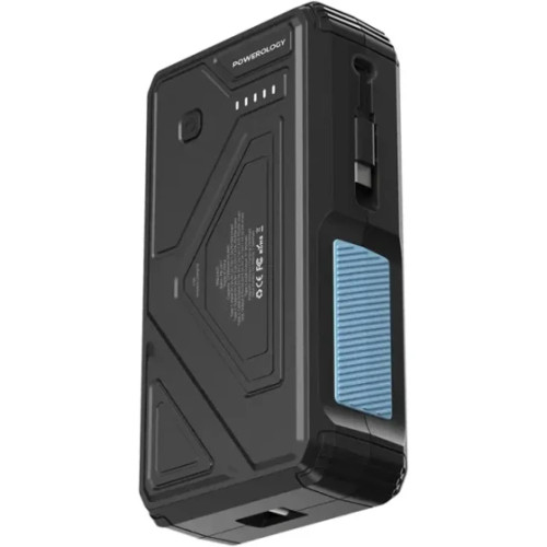 خرید انلاین پاوربانک خورشیدی پاورولوژی مدل PPBCHA77 ظرفیت 27000 میلی آمپر ساعت