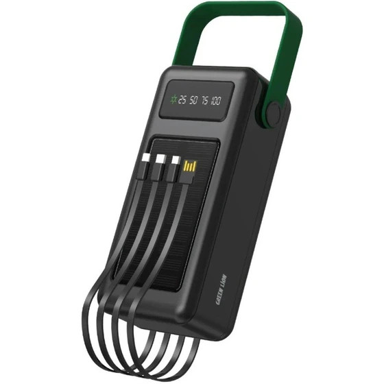 خرید انلاین پاوربانک 50000 میلیآمپر سولار گرین لاین مدل Solar Max