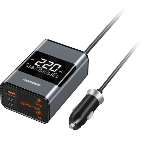 خرید انلاین مبدل برق خودرو پرودو مدلUniversal AC Car Power Inverter